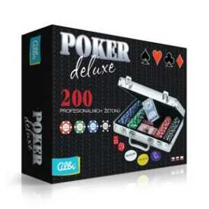 Poker set Deluxe (200 chips) (Czech; NM)
