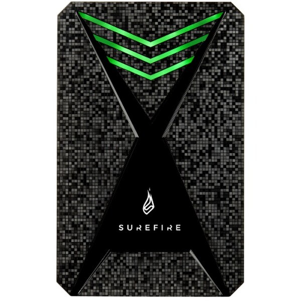 SUREFIRE Gaming Bunker HDD 2TB černý