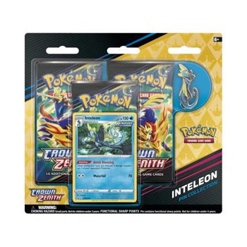 Crown Zenith: Inteleon Pin Collection 3-Pack Blister (English; NM)