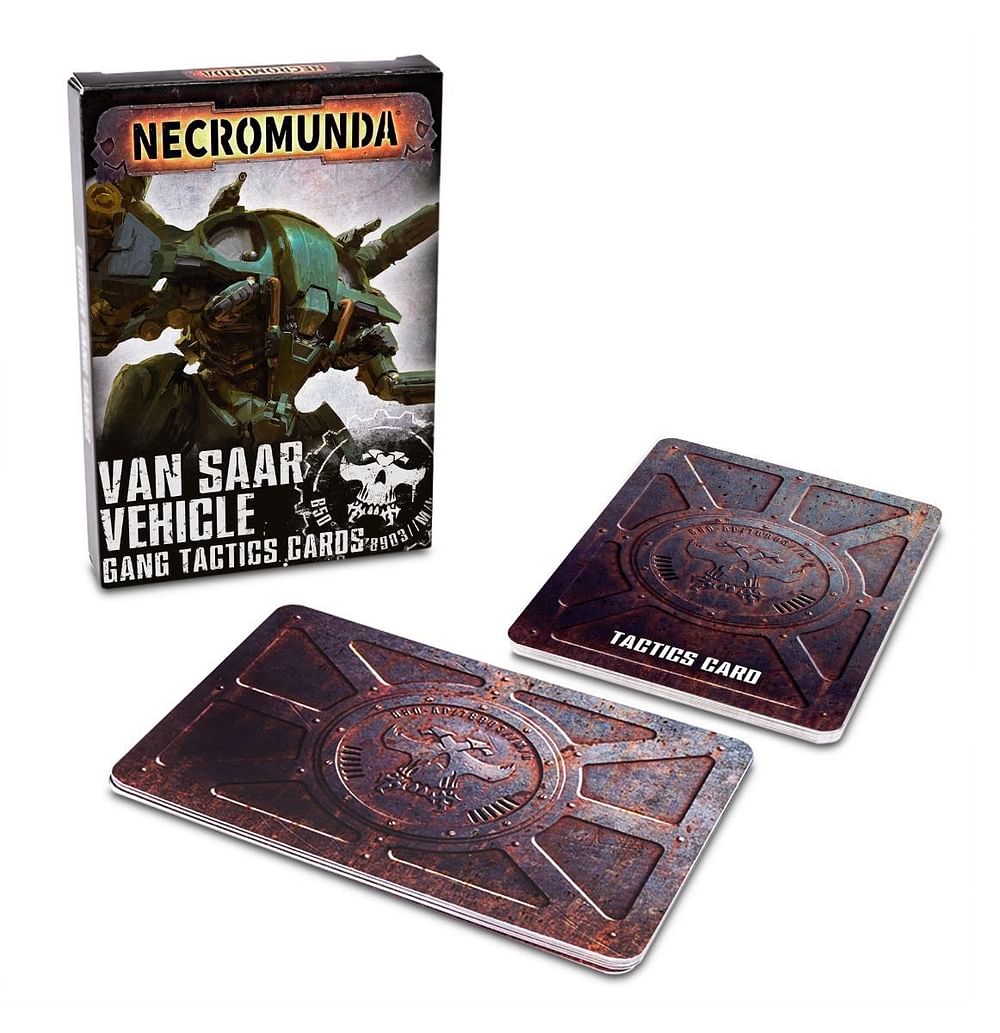 Games Workshop Necromunda: Van Saar Vehicle Cards