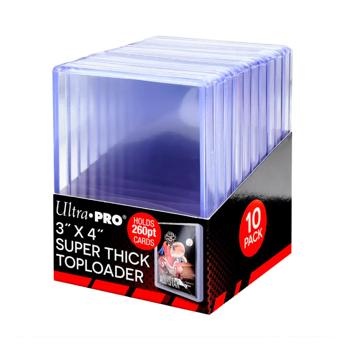 Ultra PRO Super Thick Toploaders 260PT - 10x (English; NM)