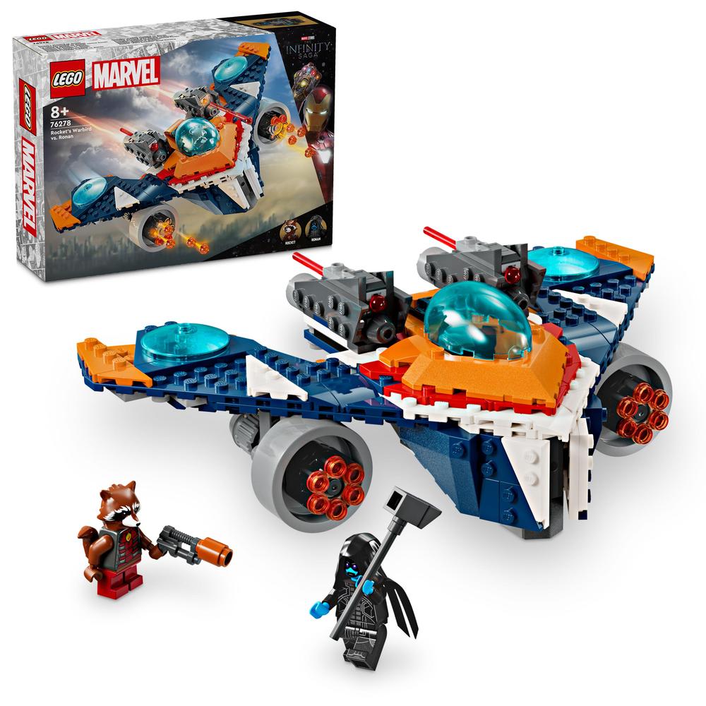 LEGO® Marvel Rocketův tryskáč Warbird vs. Ronan 76278