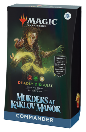 Wizards of the Coast Magic The Gathering - Murders at Karlov Manor Commander Deck Varianta: Deadly Disguise
