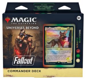 Wizards of the Coast Magic The Gathering - Fallout Commander Deck Varianta: Scrappy Survivors